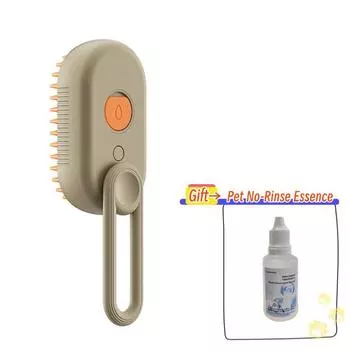 3 в 1 Чистый Массажный Электрический Массажер Для Домашних Животных USB Перезаряжаемый Паровой Распылитель Подходит Для Кошек И Собак Для Удаления Колтунов И Выпавшей Шерсти Уход За Домашними Животными