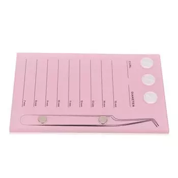 3 в 1 держатель для наращивания ресниц 7-15 мм прозрачная шкала акриловый поднос для демонстрации наращивания ресниц