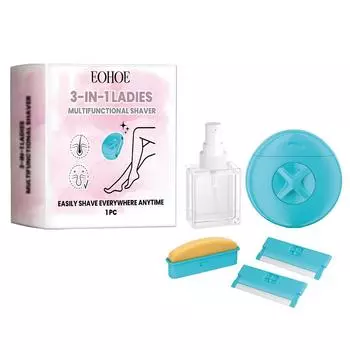 3 в 1 дорожная бритва мини бритва портативный триммер для подмышек бикини