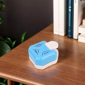 3 в 1 дырокол для скругления углов 4 мм/7 мм/10 мм 3-сторонний угловой резак для бумажного ламината DIY проекта фотокарточки скрапбукинга белый