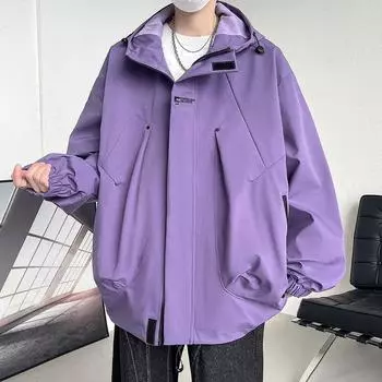 3-в-1 куртка для активного отдыха Мужская куртка со съемным капюшоном для альпинизма в Японии S чёрный