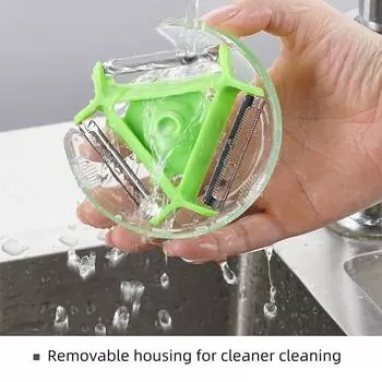 3 в 1 Magic Trio Peeler Set Slicer Овощечистка из нержавеющей стали Измельчитель Жульен Резак Multi Peel Blade Терка для Зестера Кухонный инструмент