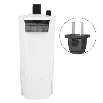 3 в 1 мелководный аквариум для черепах с низким уровнем воды, водопад, бесшумный фильтр-насос, встроенный очиститель воды