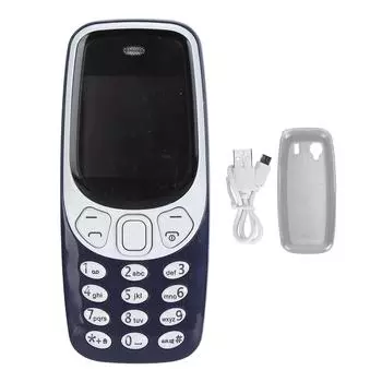 3 в 1 Мини Мобильный Телефон Hands Free Bluetooth Dialer Низкое Радиация 3 SIM-карты GSM Разблокированный Телефон разноцветный