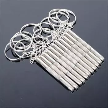 3 в 1 Отвертка для очков Отвертка для очков Набор для ремонта часов с брелком Портативные ручные инструменты Прецизионные отвертки Инструменты