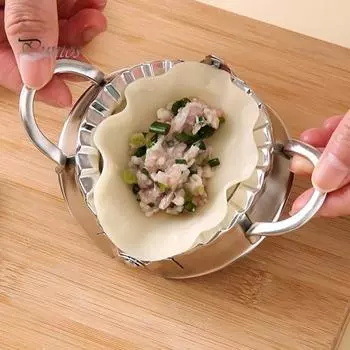 3-в-1 пельменная машина из нержавеющей стали, пресс для эмпанада, мини-форма для пирогов, многофункциональный зажим для тортильи для кухни S