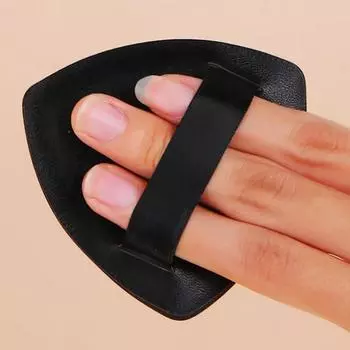 3-в-1 плоская кисть для нанесения тональной основы и черная пуховка для макияжа, спонж-блендер, ультратонкая головка, бесследный аппликатор для консилера