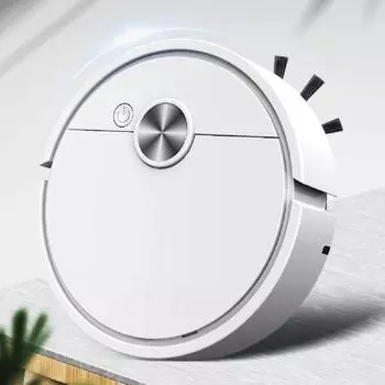 3 в 1 подметальный робот-пылесос, перезаряжаемый робот-пылесос, моющая машина с сильным всасыванием, компактная машина для уборки шерсти домашних животных, стойкой грязи розовый