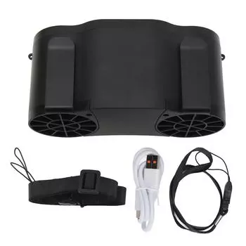 3 в 1 портативный поясной вентилятор с регулируемой скоростью ветра 20000 мАч электрический вентилятор для тела для работы на открытом воздухе