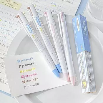 3 в 1 простые полосатые гелевые ручки для студентов корейские милые канцелярские принадлежности гелевая ручка 0,5 мм черная чернильная ручка для письма школьные принадлежности