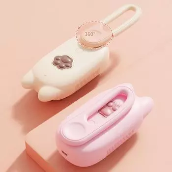 3-в-1 расческа для ухода за домашними животными электрическая паровая массажная щетка щетка для кошачьей шерсти принадлежности для ванны розовый