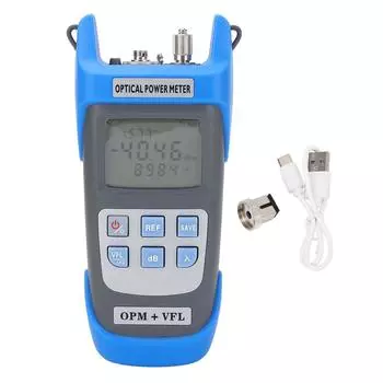 3 в 1 тестер оптоволокна -50 до +26 дБм измеритель оптической мощности 30 мВт 30 км визуальный локатор неисправностей OPM и V