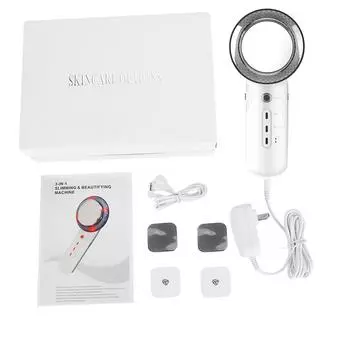 3-в-1 ультразвуковая кавитация EMS массажер для похудения тела машина для похудения красоты EU Plug