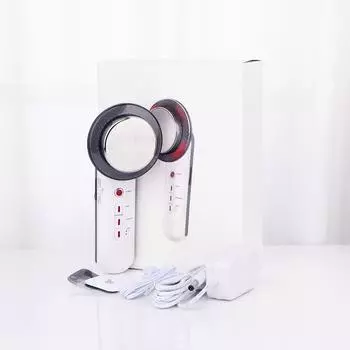 3 в 1 ультразвуковой электрический массажер для похудения микротоковая инфракрасная машина для похудения тела белый