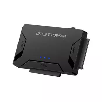 3 в 1 USB3.0 к SATA IDE Easy Drive Line IDE HDD SSD-адаптер 2,5 3,5-дюймовый адаптер жесткого диска UK plug