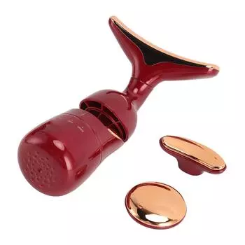 3 в 1 Устройство для красоты лица и шеи Микротоковая вибрация Лифтинг лица Моделирование Уменьшение морщин