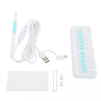 3 в 1 визуальный очиститель ушей, регулируемый очищающий эндоскоп с камерой, многофункциональное удаление ушной серы