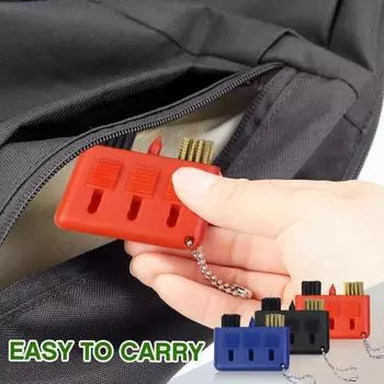 3-в-1 выдвижной инструмент для чистки клюшек для гольфа портативная щетка для чистки клюшек для гольфа набор для чистки клюшек для гольфа заточка для клюшек для гольфа мячи розовый