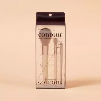 3 вида кистей для растушевки теней Etude (глаза, нос, подбородок)