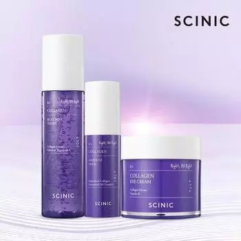 3 вида коллагенового тонера + ампульный карандаш + крем для глаз 5257741672/20