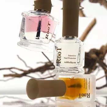 3 вида линии Withshan Root Care Line Root Intensive Nail Protectant 15ml