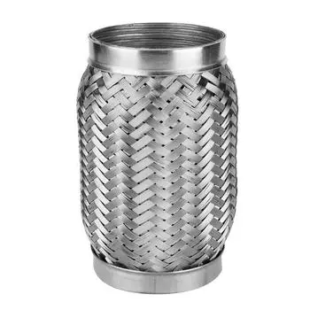 3 x 6-дюймовая гибкая выхлопная труба из нержавеющей стали с внутренней гофрированной трубой