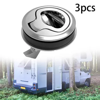 3 защелки заподлицо, мебельный замок, круглый, фурнитура для шкафа, защелка для лодки, палуба для лодки