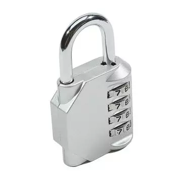 3-значный кодовый замок для школьного спортзала One Size белый