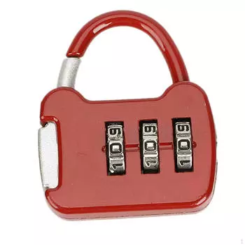 3-значный комбинированный замок, 3 замка для шкафчика, комбинированный замок для школьного спортзала розовый