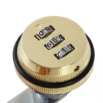 3-значный кулачковый замок с паролем, механические замки для почтового ящика для двери почтового ящика чёрный