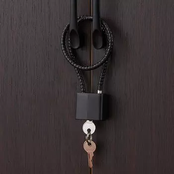 3-значный замок, антикоррозийный, водонепроницаемый для багажа чёрный