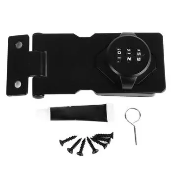 3-значный парольный замок из цинкового сплава 3. Комплект противоугонных замков для раздвижных распашных дверей картотечного шкафа