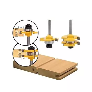 3-зубчатый деревообрабатывающий строгальный станок для полировки дерева, углеродистой стали, гравировальный инструмент для резки, ремонт фрезерного оборудования для дома CHINA