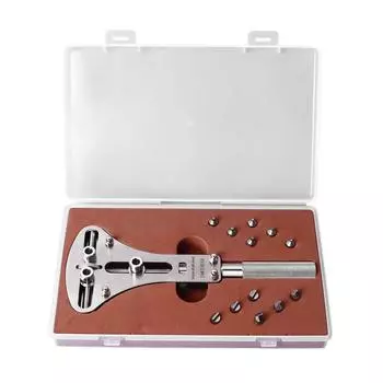 3-зубчатый ключ для часов, универсальный инструмент для открывания задней крышки из нержавеющей стали, высокоточный инструмент для ремонта