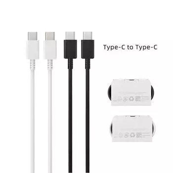 3A USB C-кабель для передачи данных типа C для Samsung Galaxy S23 S22 Ultra S20 S21 FE 25 Вт Super PD кабель для быстрого зарядного устройства для Samsung Galaxy A33 A53 A73 Fold 4 3 1m белый