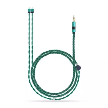 3APLUS AL65 2-контактный кабель для наушников, кабель для обновления, 6N посеребренный OCC 4-жильный сменный кабель, совместимый с FiiO и т. д. Наушники 3,5 мм FH1s/JH3