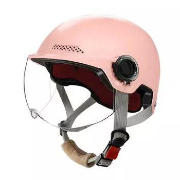 3C Certified Electric Car Helmet Electric Car for Men and Women Summer Safety Helmet Four Seasons Universal Motorcycle Autumn and Winter Semi-helmet