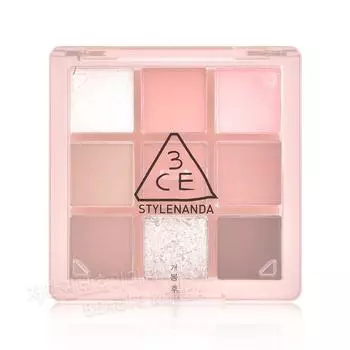 3CE 3CE Multi Eye Color Palette, A SHY ASH, 1 шт.
