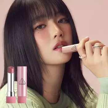 3CE Glazed Lip Glow (9 цветов) Raspberry Coated