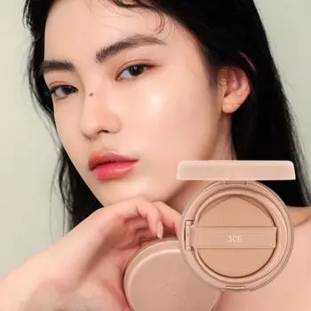3CE светящийся кушон, 002 SOFT NUDE, 1 шт.