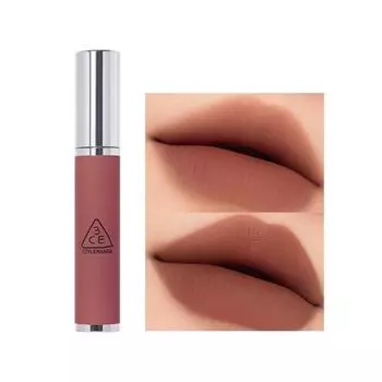 3CE Глина для губ Hazy WARM BROWNIE, теплый брауни/WARM BROWNIE, 4г, 1 шт.