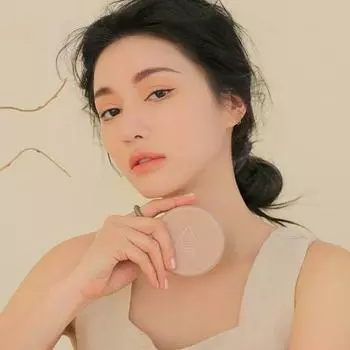 3CE Мягкая матовая подушечка 15 г + сменный блок #01 Warm Ivory