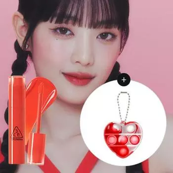 3CE Lazy Pop Lip Stain 5 цветов (+ В комплект входит брелок Push Pop) Spiced Up