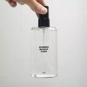 3CE Shimmer Makeup Fixer Shimmer Makeup Fixer 95ml Bright skin glossy makeup shimmer fixer oil control, 3 pieces