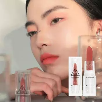 3CE soft matte lipstick, SMOKE PINK (smoke pink), 3.5g, 1 piece