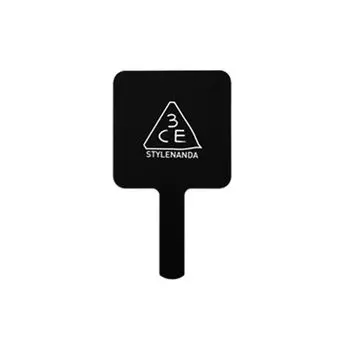 3CE Square Hand Mirror BLACK