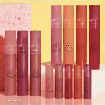 3CE SYRUP LAYERING TINT, Стойкая стойкость, Макияж, Kbeauty, Корейская косметика, пробник #Alive Pink
