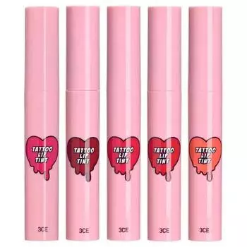 3CE TATTOO LIP TINT, Стойкость, Увлажнение, Макияж, Kbeauty, Корейская косметика, пробник #YAY OR NAY