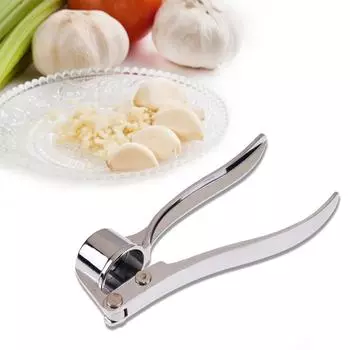 3cm Garlic Press Ginger Press Mincer Crusher Chopper Garlic Press Crusher with Walnut Open Tools Kitchen Tool красный
