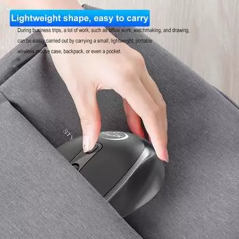 3D 2.4G Mini Portable Wireless Gaming Mouse Computer Laptop Accessory Part 1600 DPI Wireless Mouse чёрный